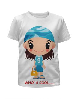 Заказать детскую футболку в Москве. Футболка с полной запечаткой для девочек Детки от naty404@mail.ru - готовые дизайны и нанесение принтов.