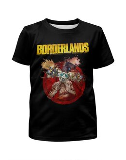 Заказать детскую футболку в Москве. Футболка с полной запечаткой для девочек Borderlands от Leichenwagen - готовые дизайны и нанесение принтов.