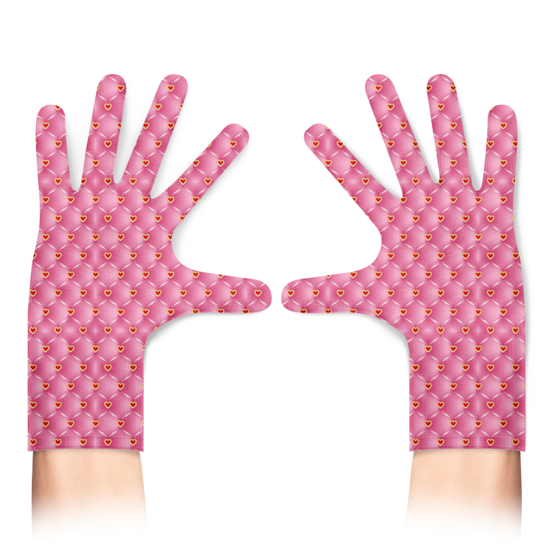 Printio Перчатки с полной запечаткой Мягкие ромбики printio футболка с полной запечаткой для девочек ромбики