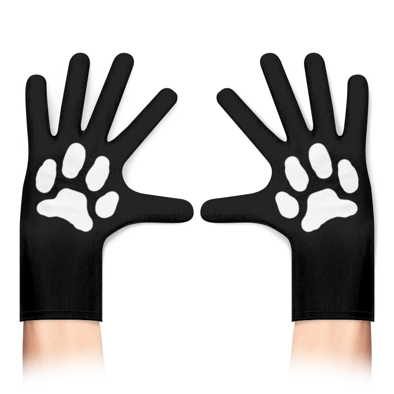 Printio Перчатки с полной запечаткой Лапа кошки printio перчатки с полной запечаткой кошачьи глазки