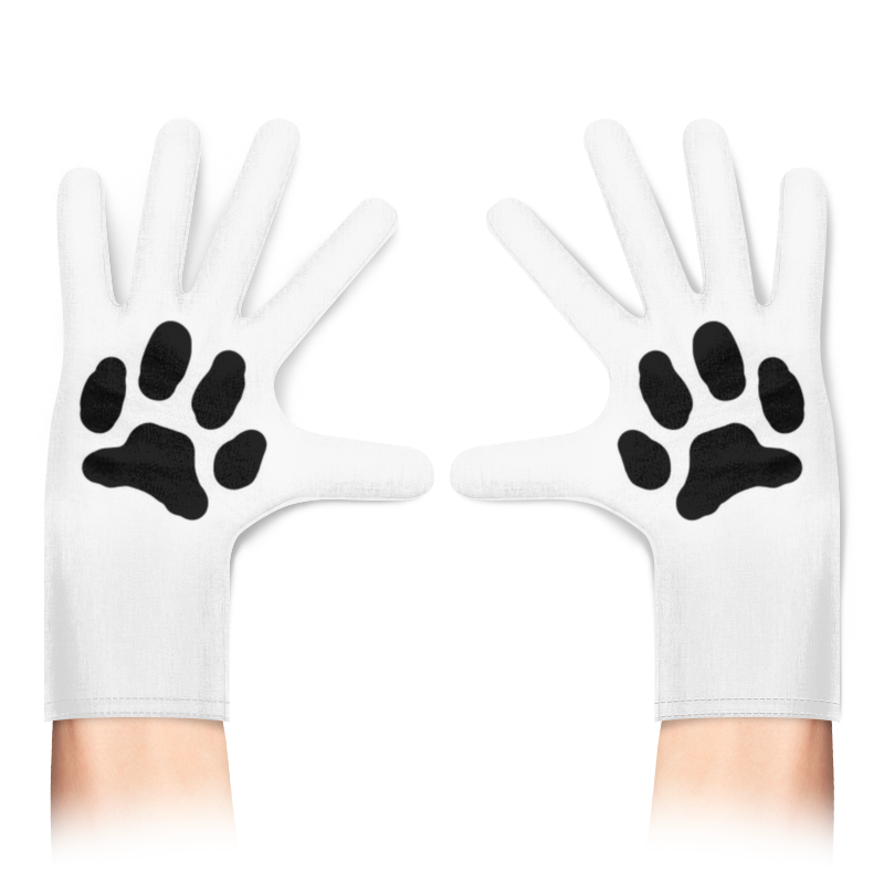 Printio Перчатки с полной запечаткой Лапа кошки printio перчатки с полной запечаткой кошачьи глазки