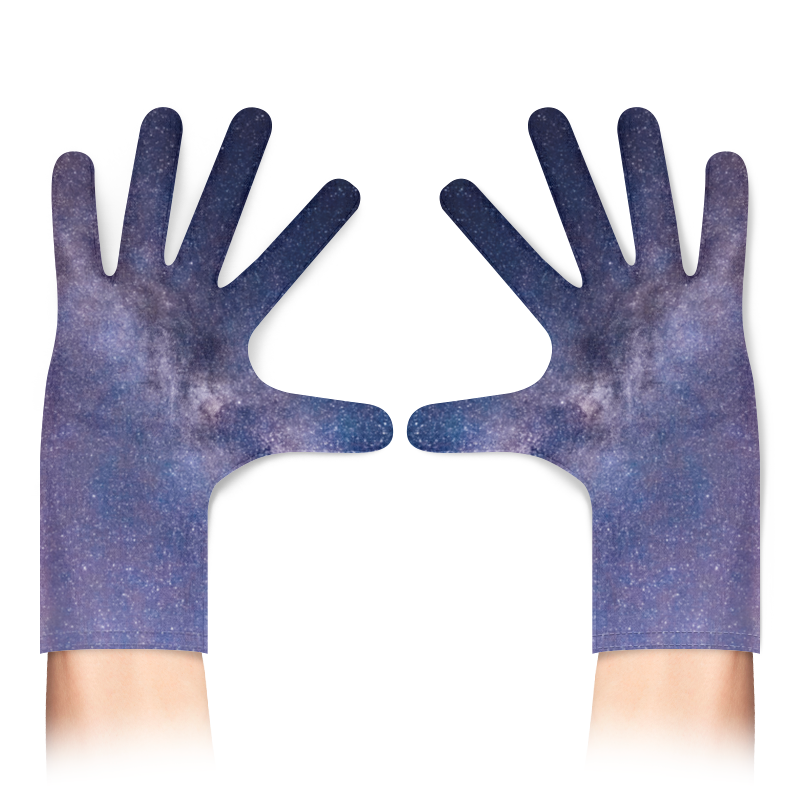 Printio Перчатки с полной запечаткой Космос звезды небо printio перчатки с полной запечаткой синие звезды