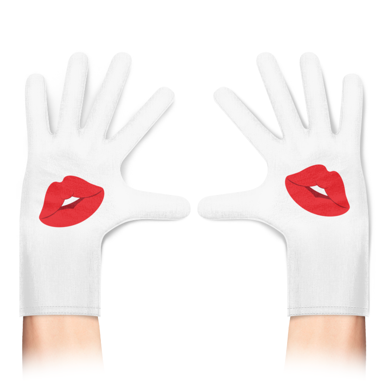 Printio Перчатки с полной запечаткой Поцелуйчик перчатки спортивные huway 2g4438 [s] красные