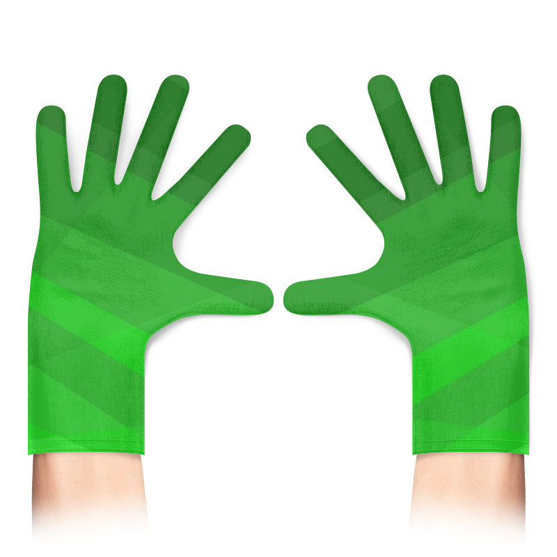 Printio Перчатки с полной запечаткой Зеленый градиент printio перчатки с полной запечаткой зеленый горошек