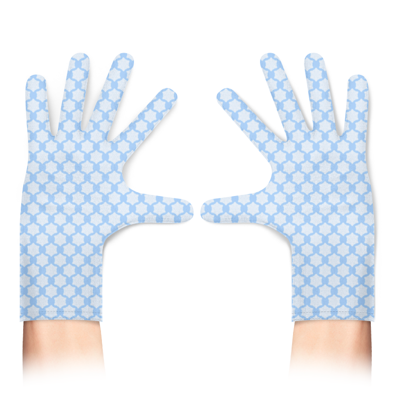Printio Перчатки с полной запечаткой Снежинки защищают от вируса и штрафов :-)