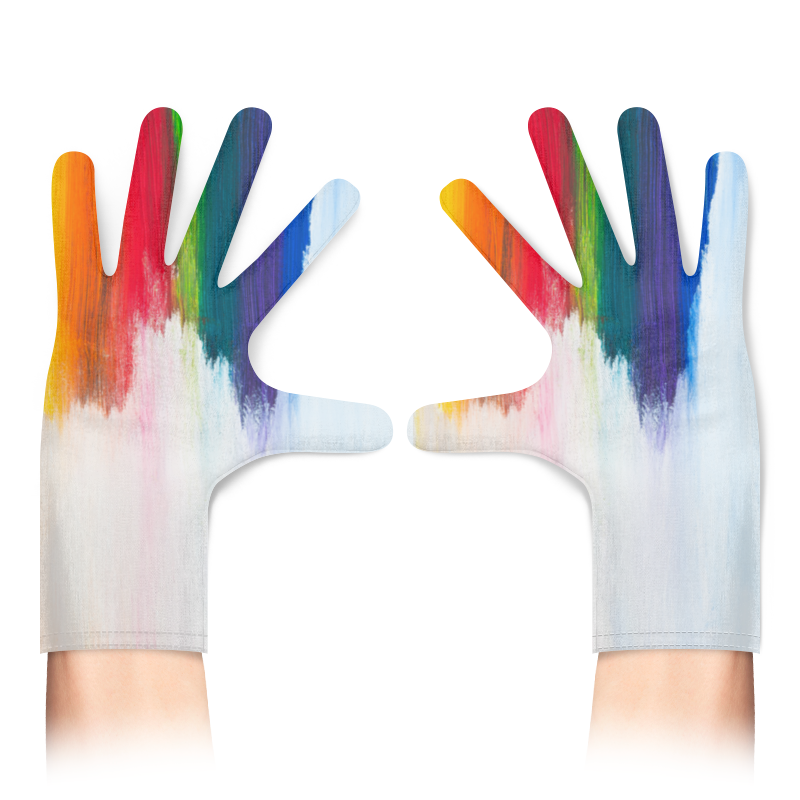 Printio Перчатки с полной запечаткой Радуга printio перчатки с полной запечаткой радуга