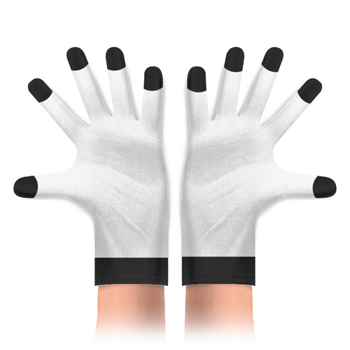 Заказать перчатки в Москве. Перчатки с полной запечаткой Сенсор от IrinkaArt  - готовые дизайны и нанесение принтов.