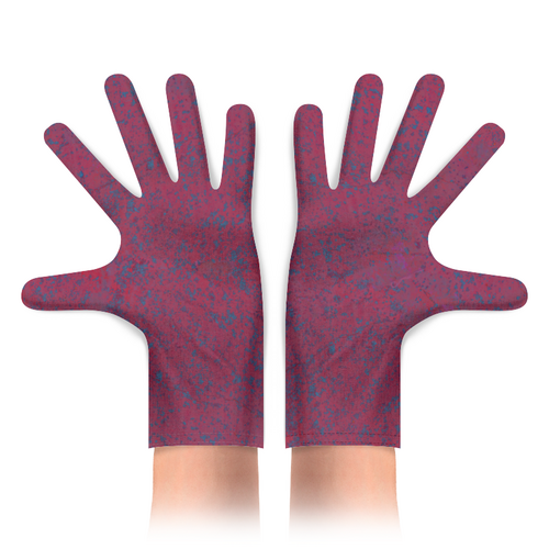 Заказать перчатки в Москве. Перчатки с полной запечаткой Черепичный фон от Andy Quarry - готовые дизайны и нанесение принтов.