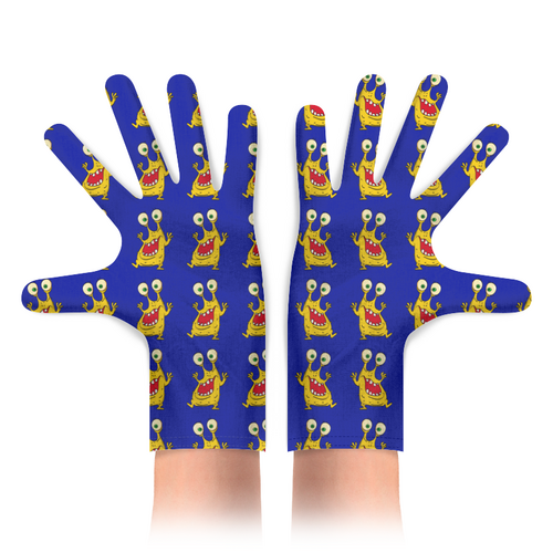 Заказать перчатки в Москве. Перчатки с полной запечаткой Вирусу НЕТ  от T-shirt print  - готовые дизайны и нанесение принтов.