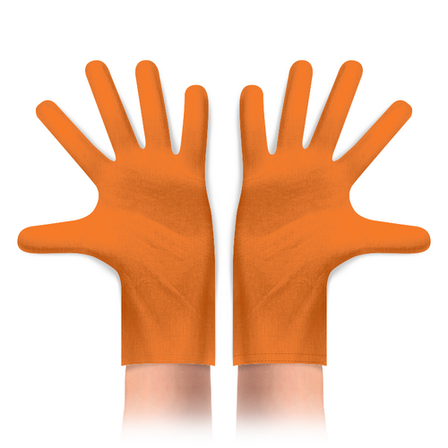 Заказать перчатки в Москве. Перчатки с полной запечаткой Апельсины от ElenaE  - готовые дизайны и нанесение принтов.