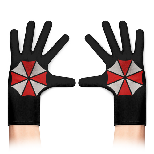 Заказать перчатки в Москве. Перчатки с полной запечаткой Umbrella от GeekFox  - готовые дизайны и нанесение принтов.