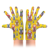 Заказать перчатки в Москве. Перчатки с полной запечаткой Матрёшки от nadegda - готовые дизайны и нанесение принтов.