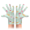 Заказать перчатки в Москве. Перчатки с полной запечаткой фламинго от solntse - готовые дизайны и нанесение принтов.