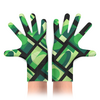 Заказать перчатки в Москве. Перчатки с полной запечаткой Зеленая абстракция от IrinkaArt  - готовые дизайны и нанесение принтов.