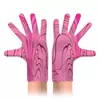 Заказать перчатки в Москве. Перчатки с полной запечаткой Розовые волны от Alexey Evsyunin - готовые дизайны и нанесение принтов.