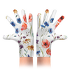 Заказать перчатки в Москве. Перчатки с полной запечаткой Полевые цветы от nadegda - готовые дизайны и нанесение принтов.