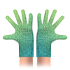 Заказать перчатки в Москве. Перчатки с полной запечаткой Зеленый Горошек от MariYang  - готовые дизайны и нанесение принтов.