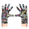 Заказать перчатки в Москве. Перчатки с полной запечаткой Академия Амбрелла от geekbox - готовые дизайны и нанесение принтов.