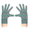 Заказать перчатки в Москве. Перчатки с полной запечаткой микробы от solntse - готовые дизайны и нанесение принтов.
