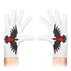 Заказать перчатки в Москве. Перчатки с полной запечаткой Blood Ravens от GeekFox  - готовые дизайны и нанесение принтов.
