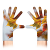 Заказать перчатки в Москве. Перчатки с полной запечаткой Осень от FireFoxa - готовые дизайны и нанесение принтов.