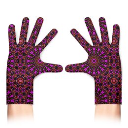 Заказать перчатки в Москве. Перчатки с полной запечаткой purple от Vadim Koval - готовые дизайны и нанесение принтов.