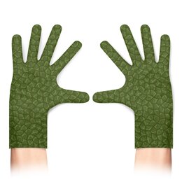Заказать перчатки в Москве. Перчатки с полной запечаткой snake skin от Soluvel  - готовые дизайны и нанесение принтов.