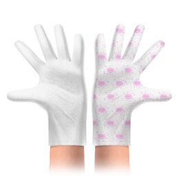 Заказать перчатки в Москве. Перчатки с полной запечаткой Розовое мыло от francuaze1@gmail.com - готовые дизайны и нанесение принтов.