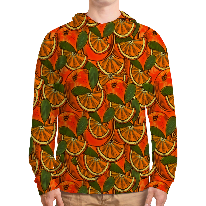 Printio Толстовка с полной запечаткой Апельсин