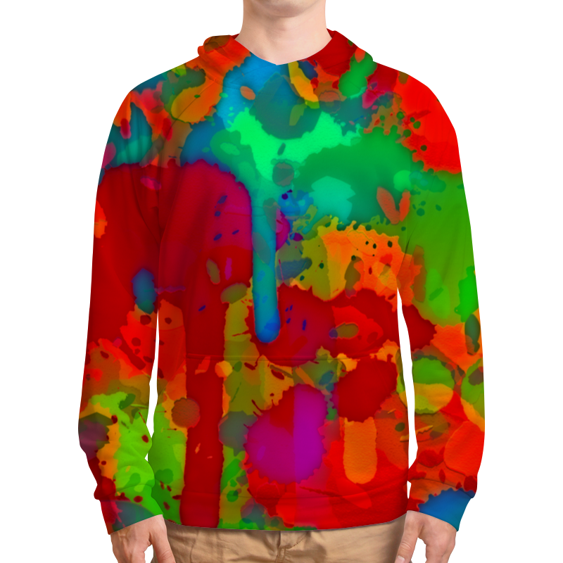 Printio Толстовка с полной запечаткой Сочные краски printio футболка с полной запечаткой мужская сочные краски