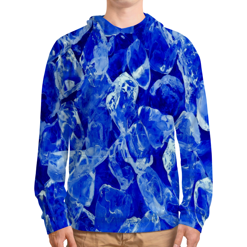 Printio Толстовка с полной запечаткой Кристаллы printio футболка с полной запечаткой мужская кристаллы