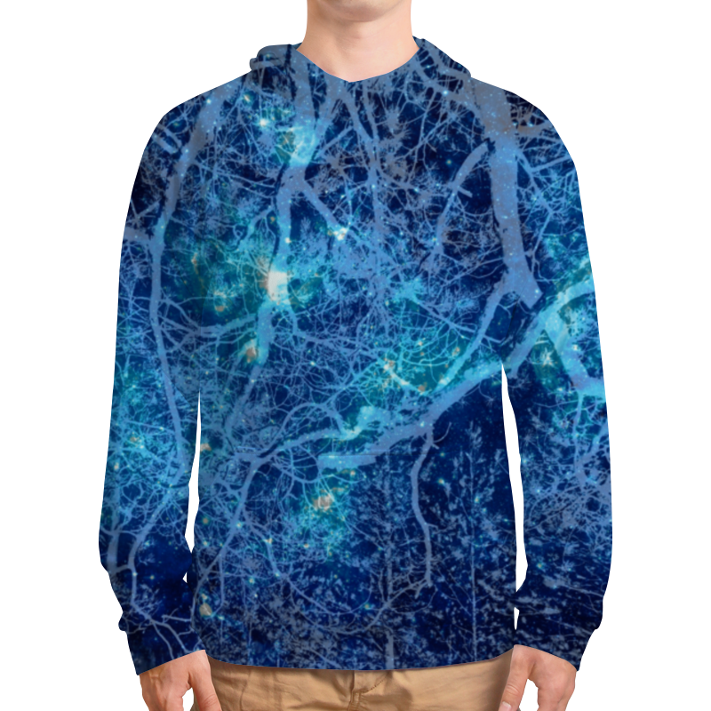 Printio Толстовка с полной запечаткой звездный лес printio футболка с полной запечаткой мужская звездный лес