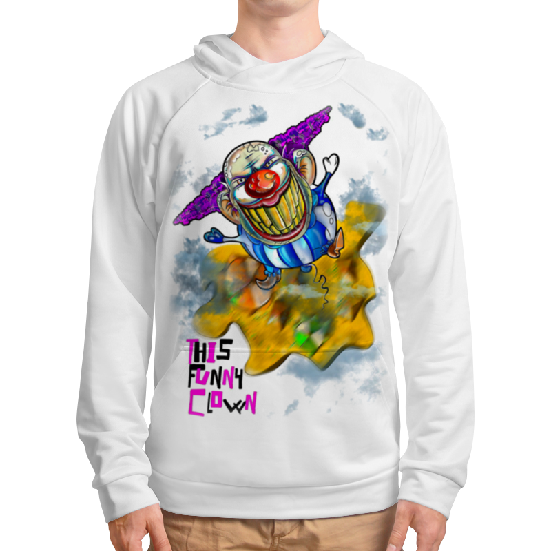 Printio Толстовка с полной запечаткой Смешной клоун printio футболка с полной запечаткой для мальчиков смешной клоун