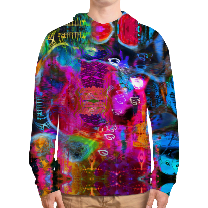 Printio Толстовка с полной запечаткой Abstract raster 372 printio футболка с полной запечаткой мужская abstract raster 160