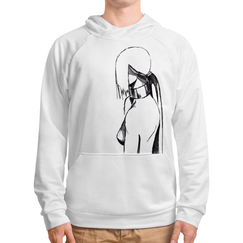 Printio Толстовка с полной запечаткой Аниме , девушка