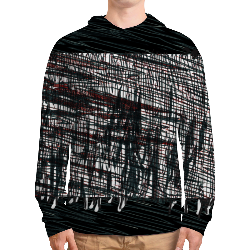 Printio Толстовка с полной запечаткой Суровое шебби. абстракция