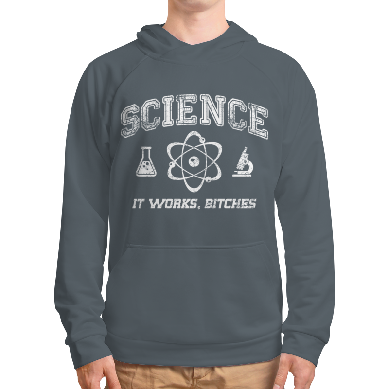 Printio Толстовка с полной запечаткой Наука printio футболка с полной запечаткой мужская кровосток наука
