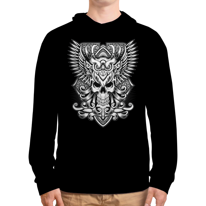 Printio Толстовка с полной запечаткой Череп