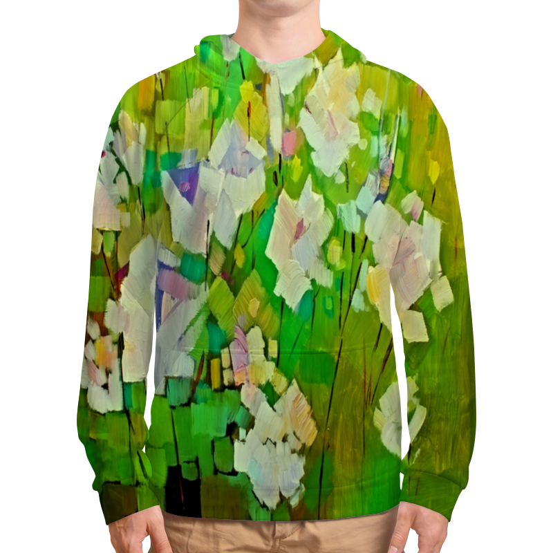 Printio Толстовка с полной запечаткой Весна красками printio футболка с полной запечаткой мужская весна красками