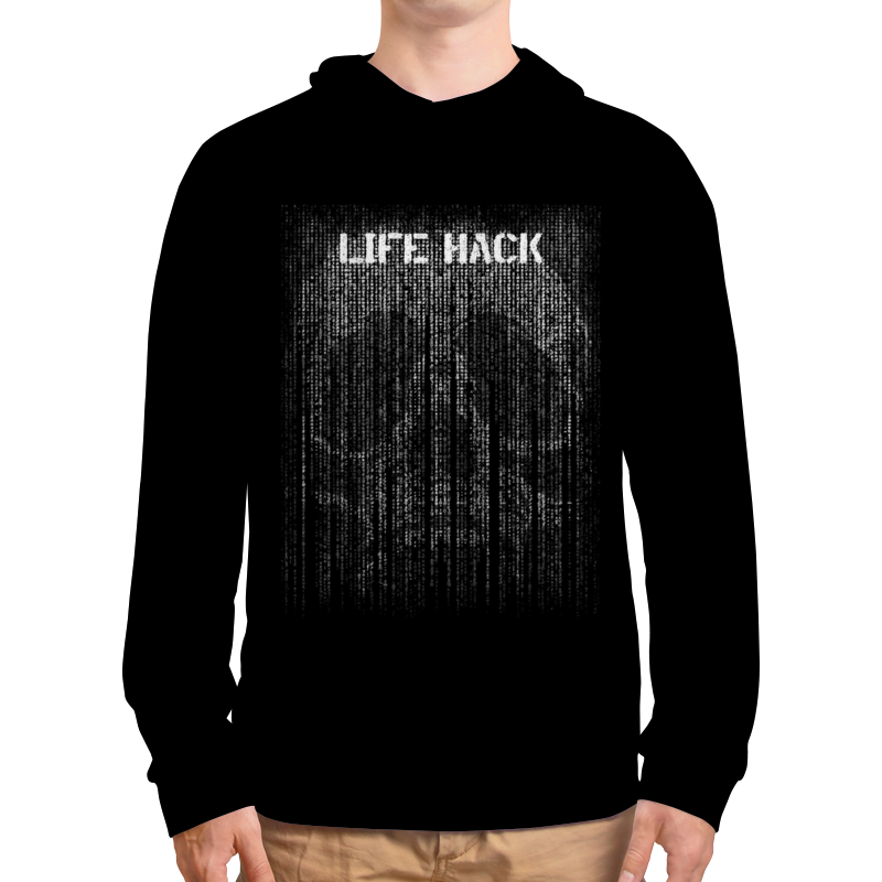 Printio Толстовка с полной запечаткой Череп life hack printio футболка с полной запечаткой мужская череп life hack