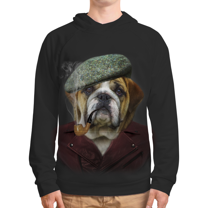 Printio Толстовка с полной запечаткой Бульдог creative german shepherd 3d hoodies sweatshirt popular german police dog hoodie canis lupus familiaris casual funny cool tops