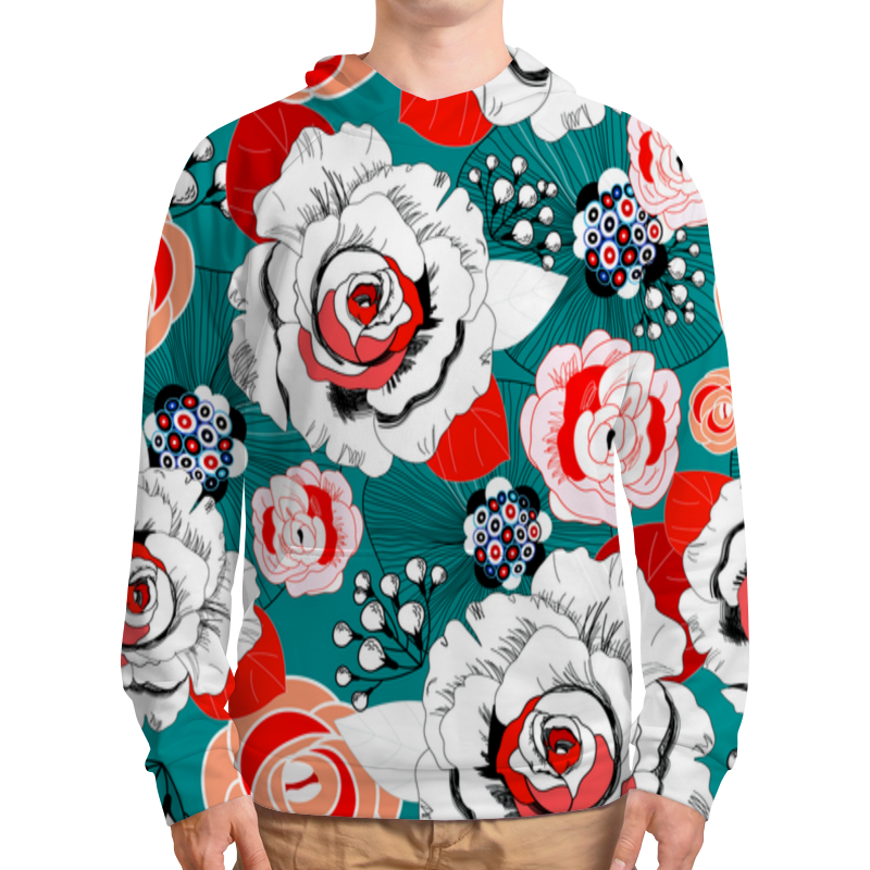 Printio Толстовка с полной запечаткой Fashion flower printio футболка с полной запечаткой мужская fashion flower