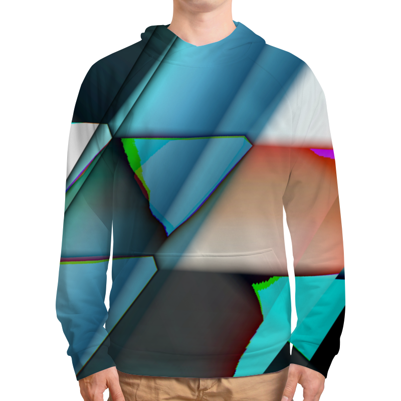 Printio Толстовка с полной запечаткой Разлетевшийся куб. абстракция printio футболка с полной запечаткой для мальчиков разлетевшийся куб абстракция