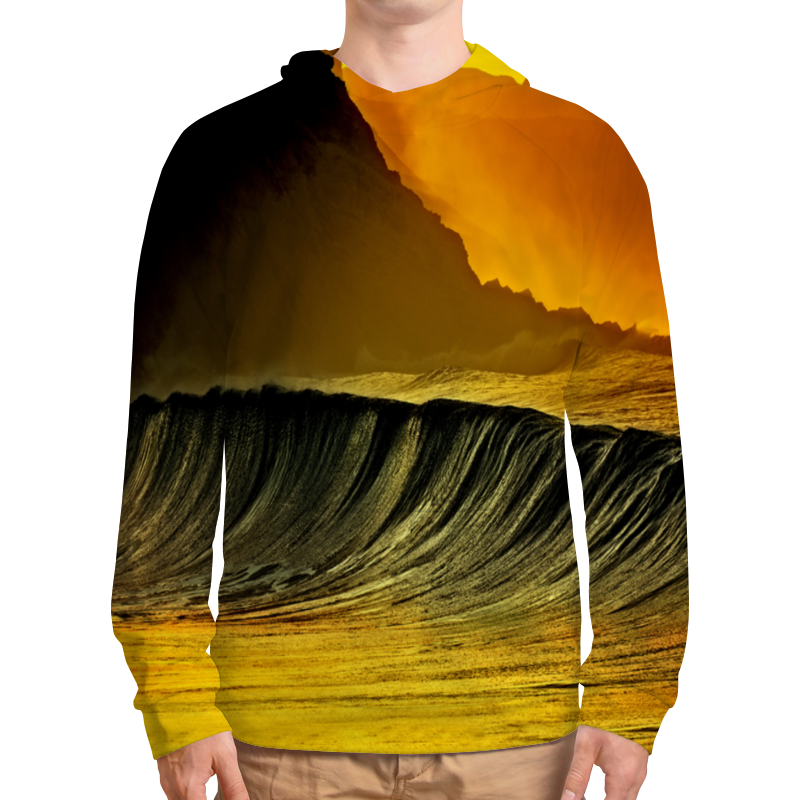 Printio Толстовка с полной запечаткой Волны моря printio футболка с полной запечаткой для девочек волны моря