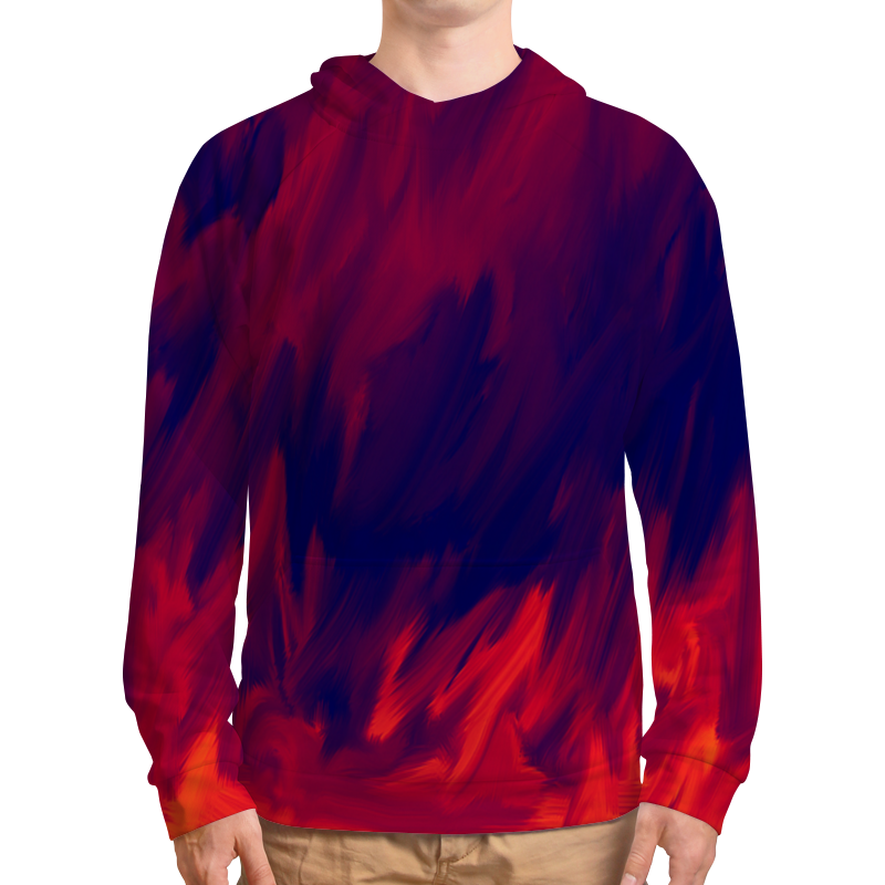 Printio Толстовка с полной запечаткой Живописные краски printio футболка с полной запечаткой мужская живописные краски