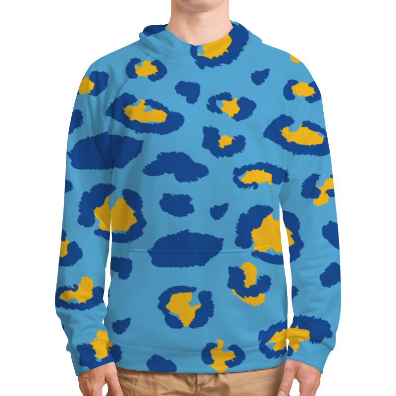 Printio Толстовка с полной запечаткой Леопардовый