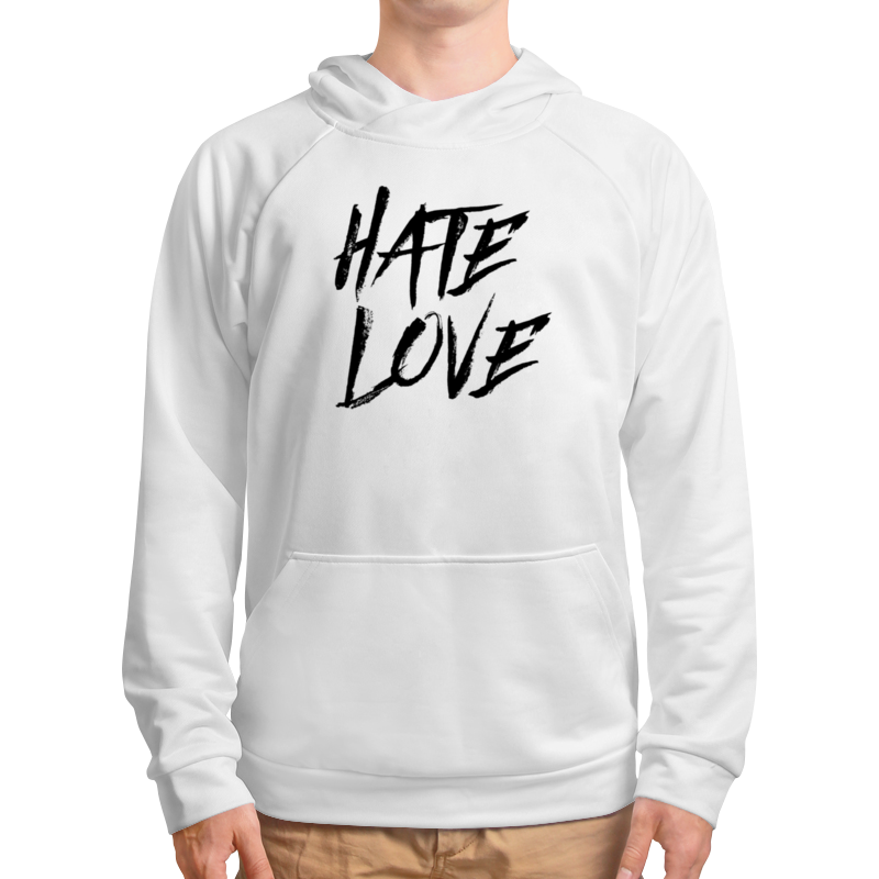 Printio Толстовка с полной запечаткой Рэпер face hate love printio футболка с полной запечаткой мужская рэпер face hate love