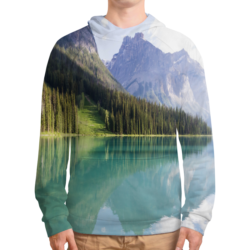 Printio Толстовка с полной запечаткой Прозрачное озеро printio футболка с полной запечаткой женская прозрачное озеро