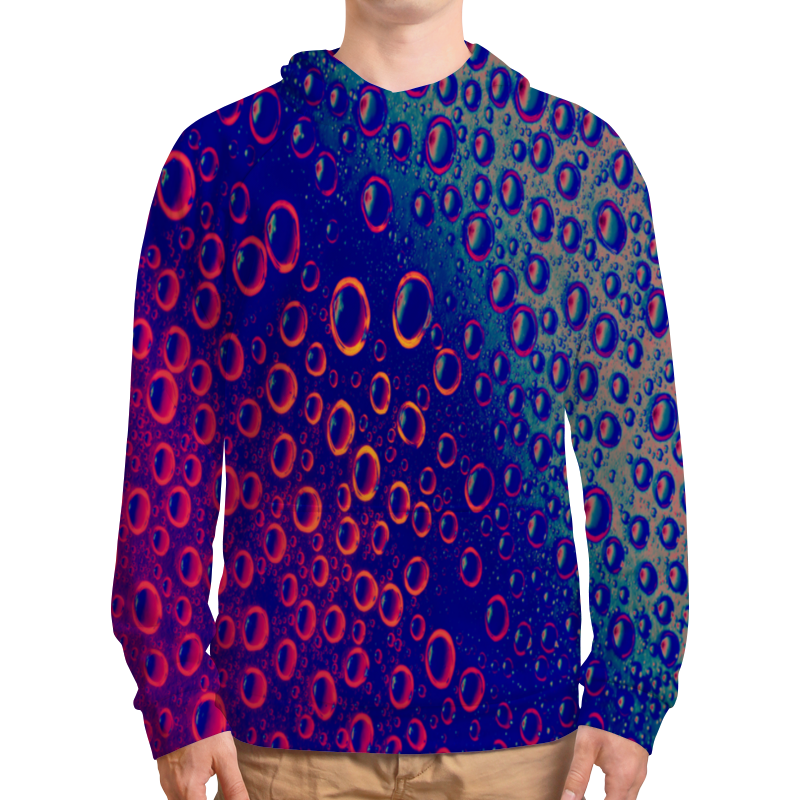 Printio Толстовка с полной запечаткой Пузырьки