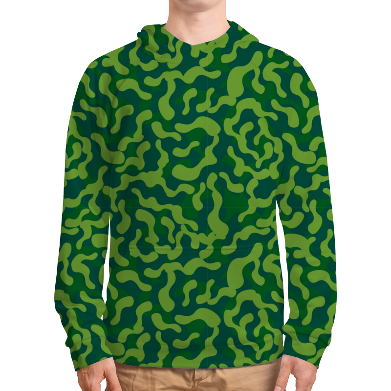 Printio Толстовка с полной запечаткой Камуфляж printio рубашка поло с полной запечаткой камуфляж зеленый